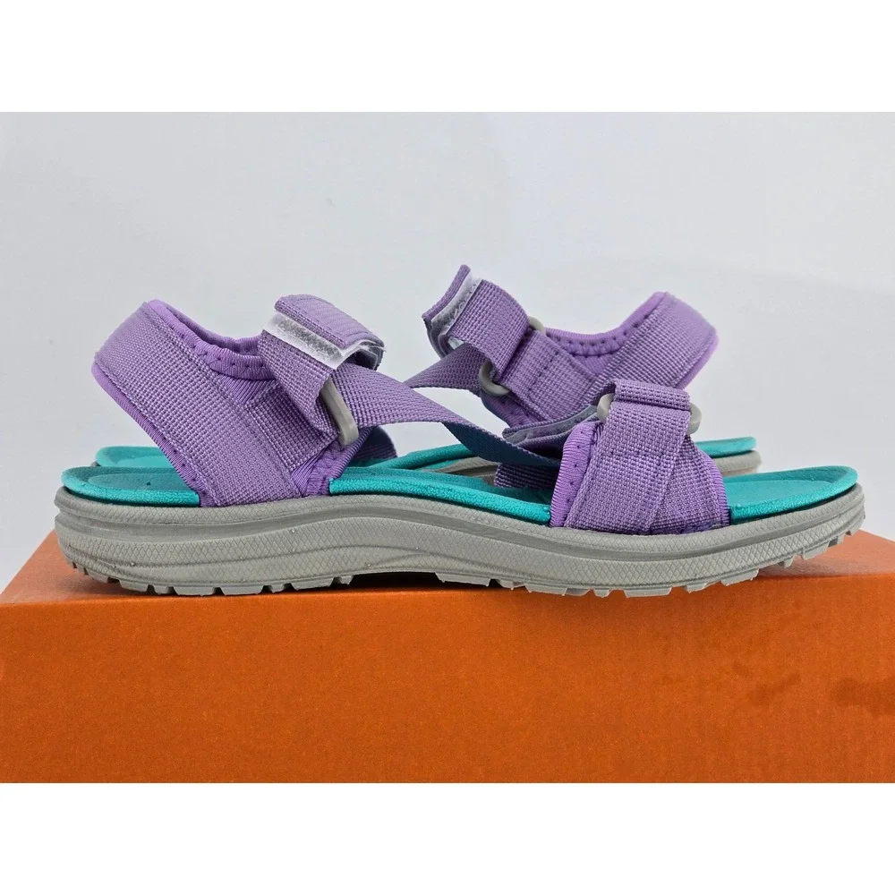 Northside Bayview Sport Sandal Kids 13 Lilac Purple Teal Strappy‎ -New